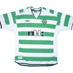 celtic retro drakt hjemme 2001-2003