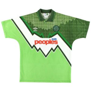 celtic retro drakt borte 1991-1992