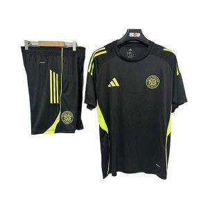 celtic drakt trenings sett svart gul 2025-2026