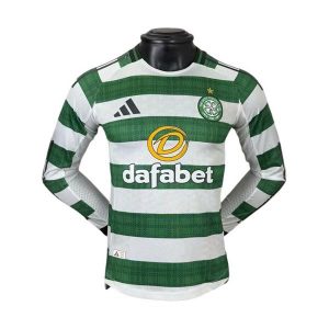 celtic drakt 2025-2026 hjemme spillerversjon langermet