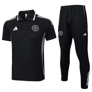 trenings inter miami svart 2025-2026 polo sett